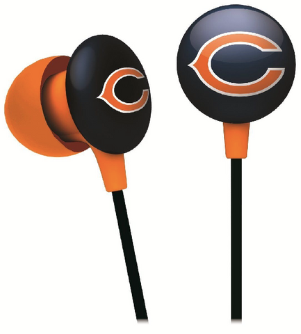 Chicago Bears NFL IHIP Earbuds - FREE SHIPPING!
