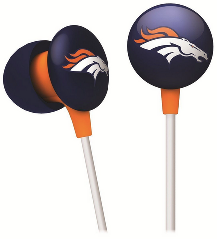 Denver Broncos NFL IHIP Earbuds - FREE SHIPPING!