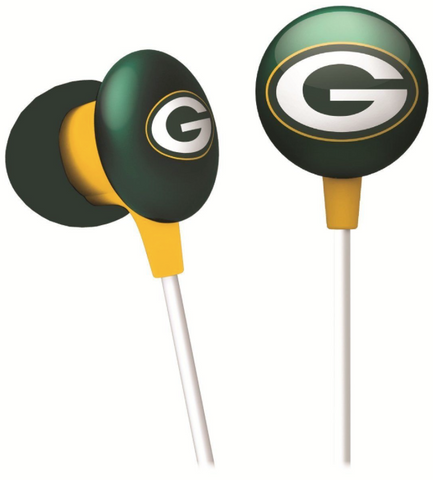 Green Bay Packers NFL IHIP Earbuds - FREE SHIPPING!