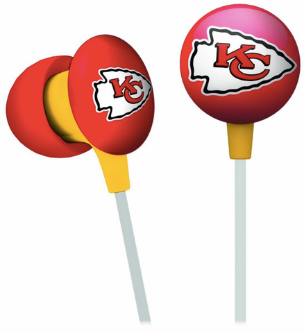 Kansas City Chiefs NFL IHIP Earbuds - FREE SHIPPING!